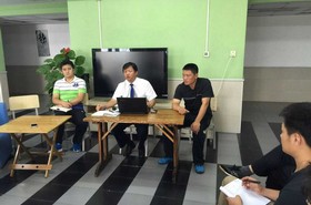 开启中学部生活区管理良好的开端