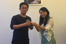 初中部新教师有师傅了