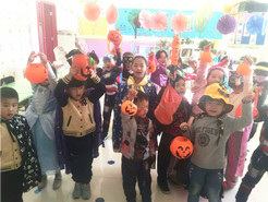 南瓜灯中的笑脸