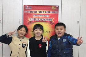 我校学生在“希望之星”英语风采大赛获奖