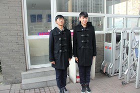 满腔热情做义工