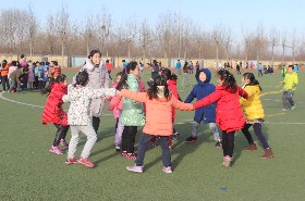 生命因运动而精彩——恒信彩小学部大课间体育活动