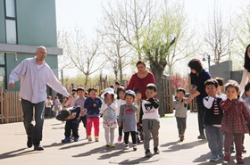 春日里的消防演习