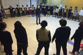 中国音乐学院舒雅老师走进小学合唱团