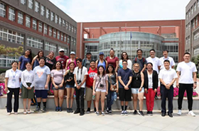 美国圣塔保拉学校学生来访记