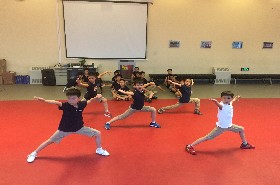 男武女舞——武风武术队友谊赛