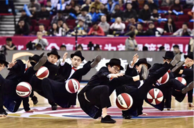 剑桥中心花式篮球社团 CBA大舞台精彩绽放