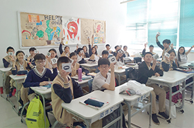 环保从我做起　Green Monday健康教育落地剑桥中心