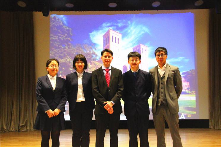 UCLA招生官来了恒信彩