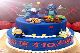 恒信彩学校十岁生日快乐！