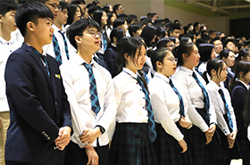 开学典礼：起跑线上蓄势待发 成长路上砥砺前行