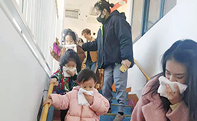 龙湾幼儿园消防安全疏散逃生演习