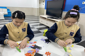 生活美学课程——粘贴画